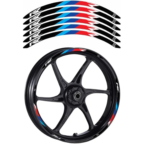 GADGETS WRAP Car and Motorbike MotoGP Kawasaki Racing Rim Stripes
